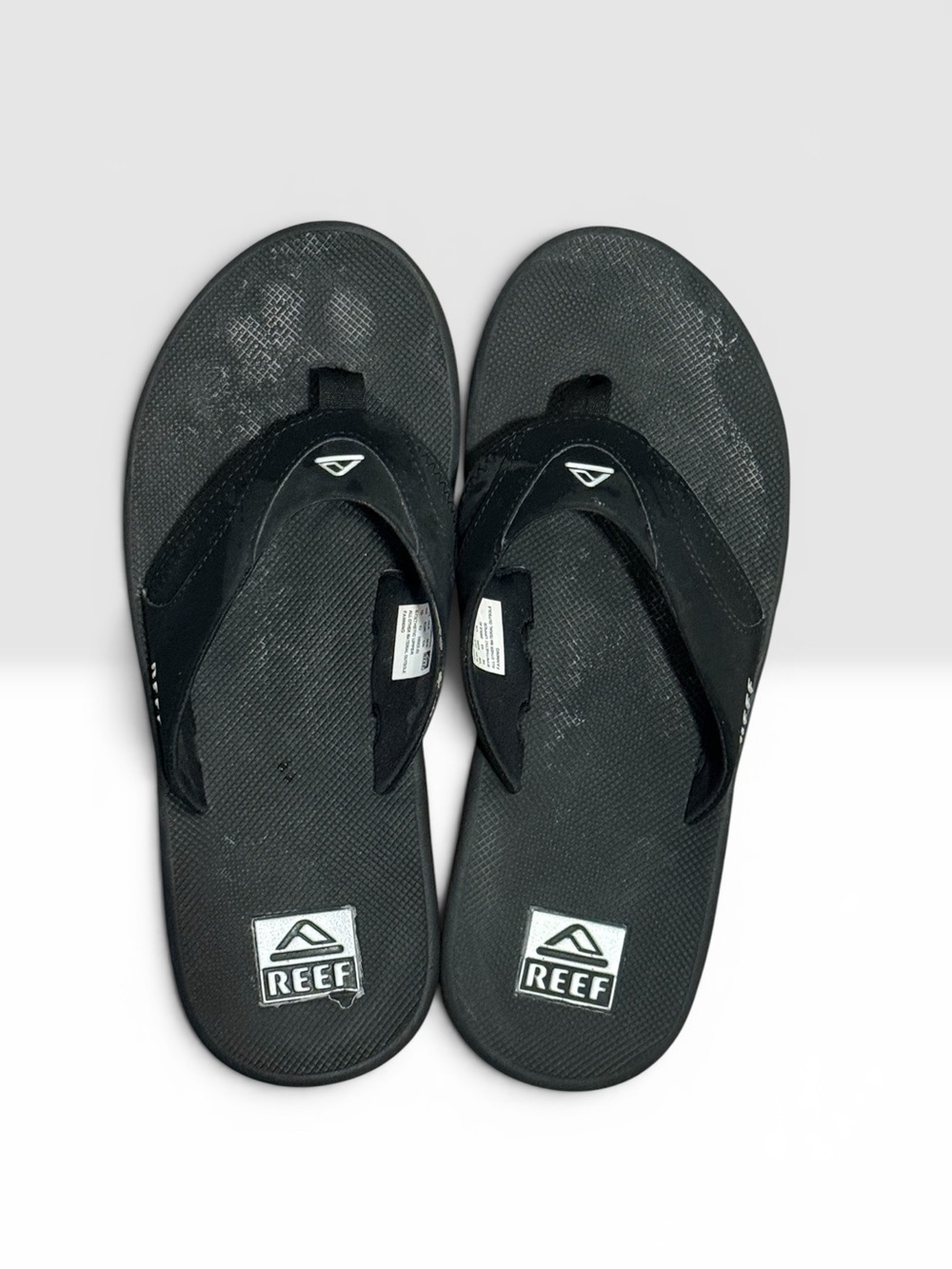 Reef Men's Black Flip Flop Sandals